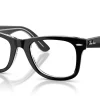 Ray-Ban RX4340V 2034 - Black on Transparent
